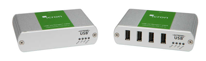 Icron LAN System USB2.0 4 Port 100m Ranger 2304GE-LAN